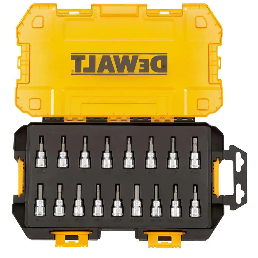3/8 In. Drive Bit Socket Set with Case (17-Piece)