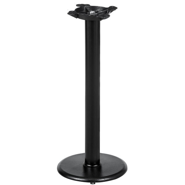17" Round Restaurant Table Base with 3'' Dia. Counter Height Column