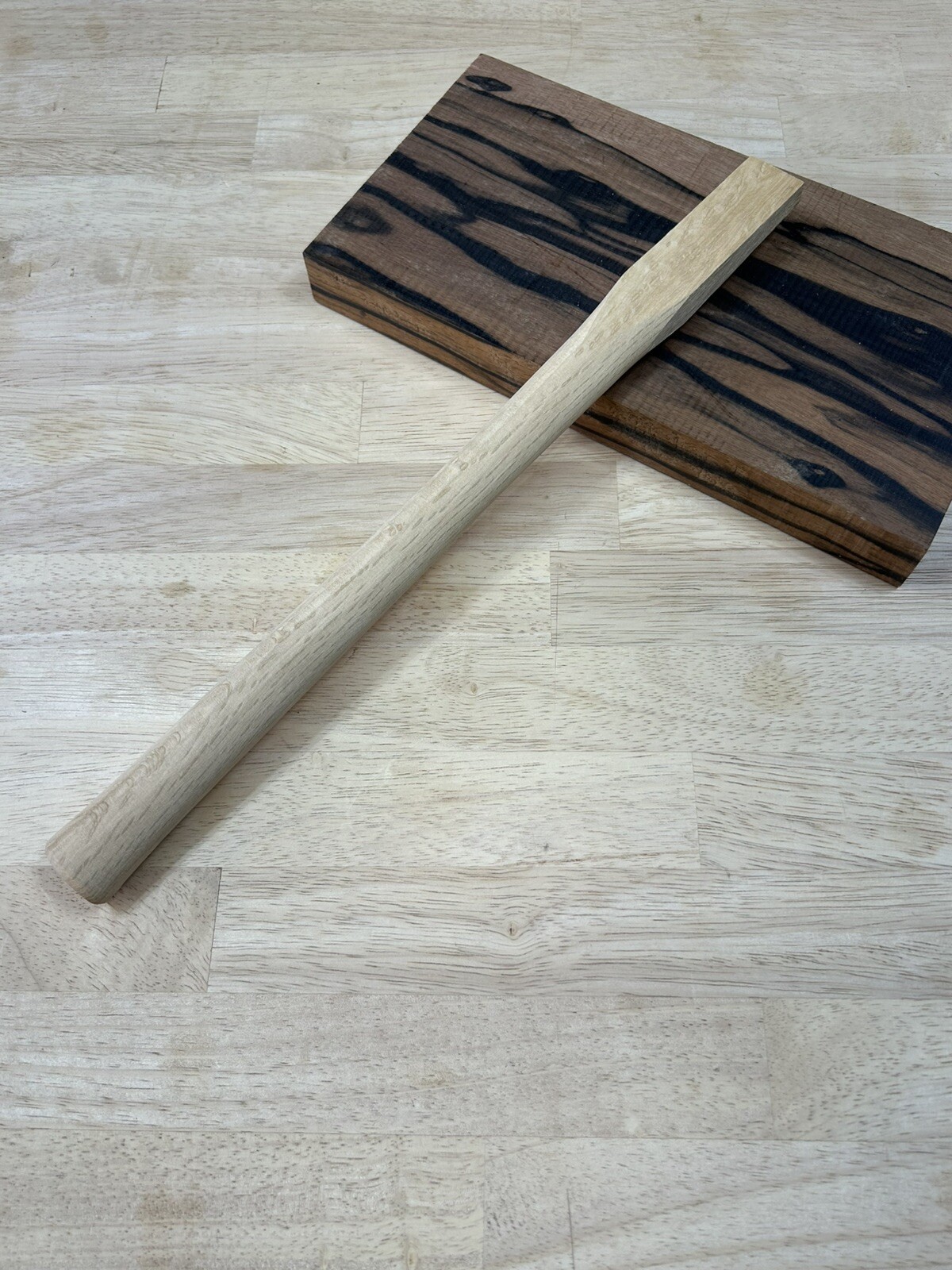 Japanese Hammer (Genno) White Oak Handle, 21mm.  New Old Stock.
