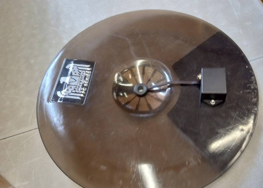 Pintech PC Cymbal 16" Dual zone? translucent “smoke”
