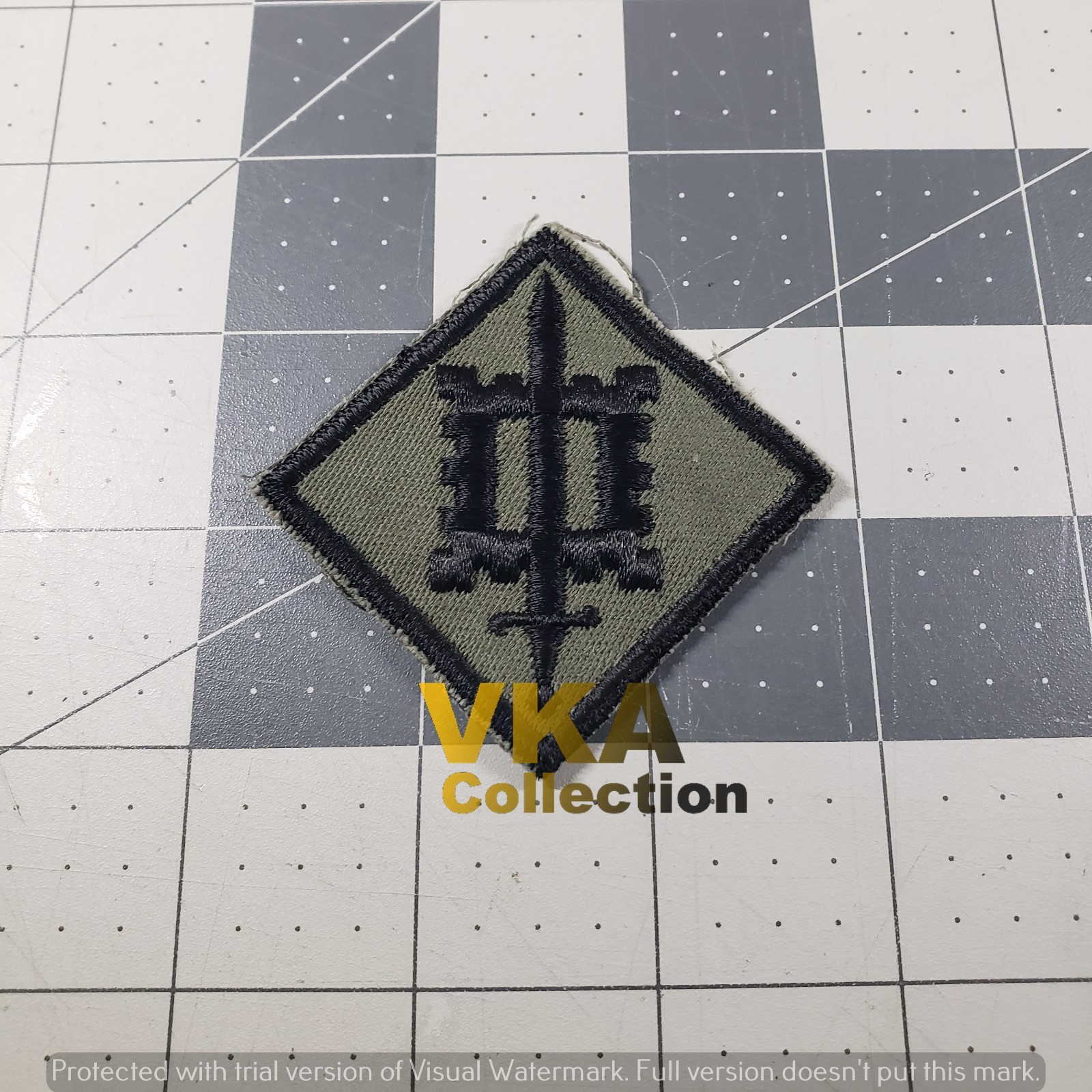 18th Engineer Brigade Patch Subdued Twill