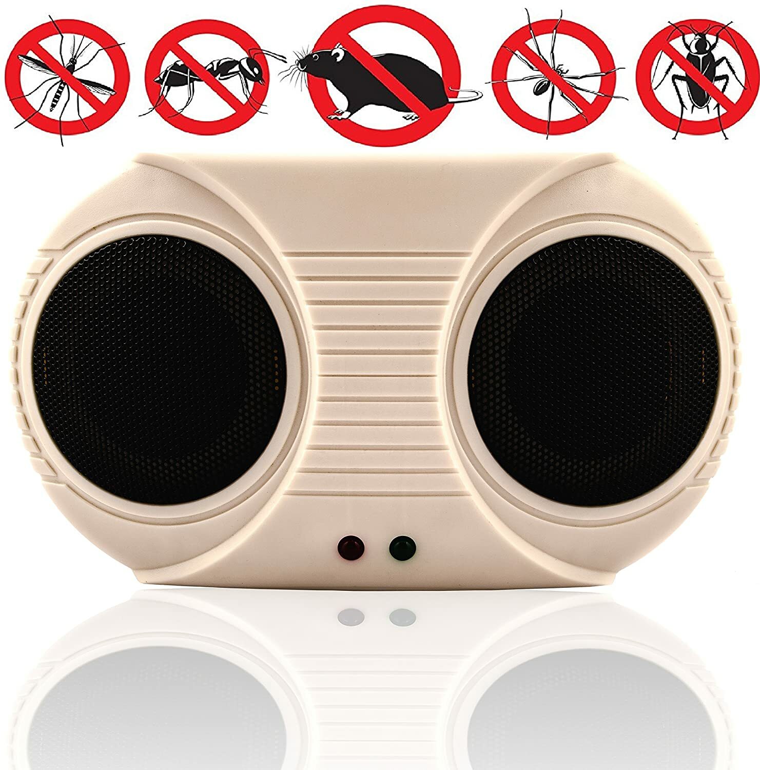 Pest Repellent Ultrasonic Plug in Plug in 100% Safe Pest Control For Rat, Spider