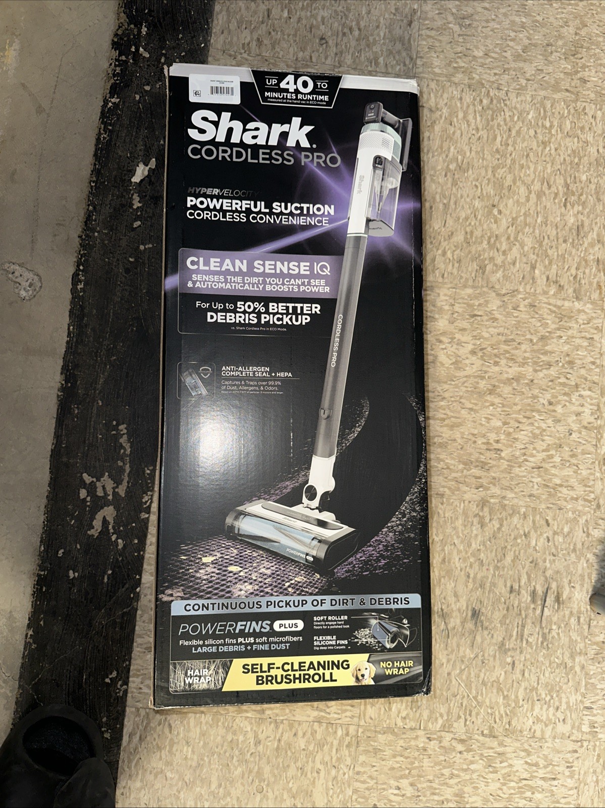 shark cordless pro  With Clean Sense IQ (iz540h)*