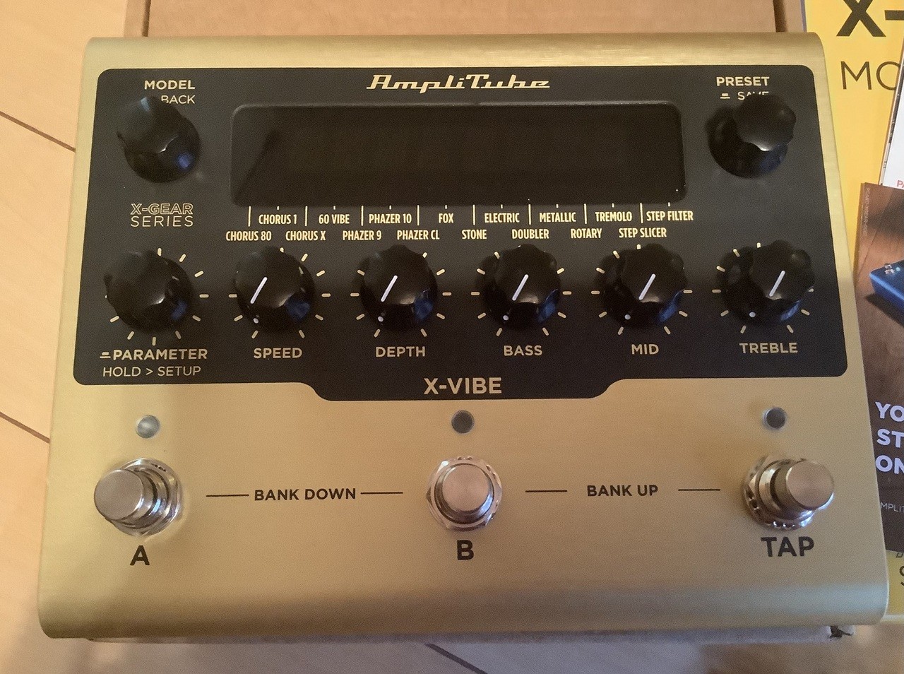 IK Multimedia Amplitube X Vibe Used Chorus