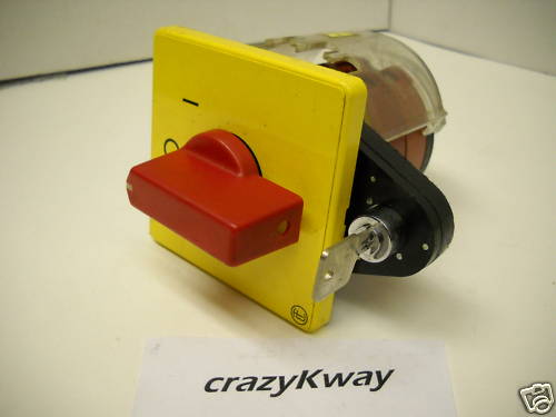 TELEMECANIQUE 150299 LOCKING DISCONNECT VNA/HS 50-F4-BZD-RG  4-POLE NEW!!!