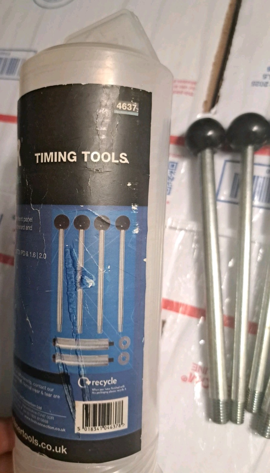 Laser Tools Support Guide Set - for VAG 4637