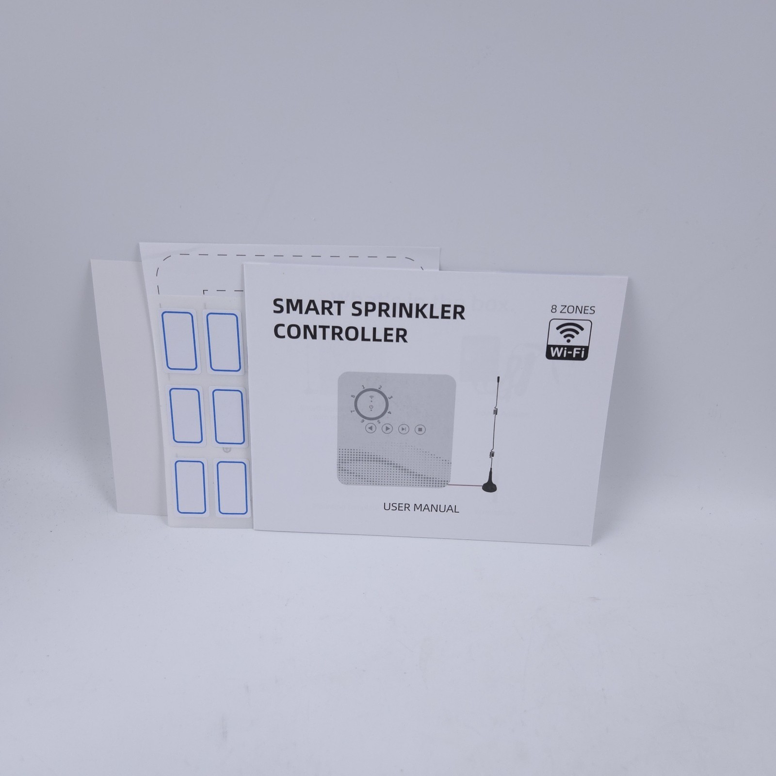 tolviviov Smart Sprinkler Controller, 8-Zone Indoor WiFi Irrigation Controller,