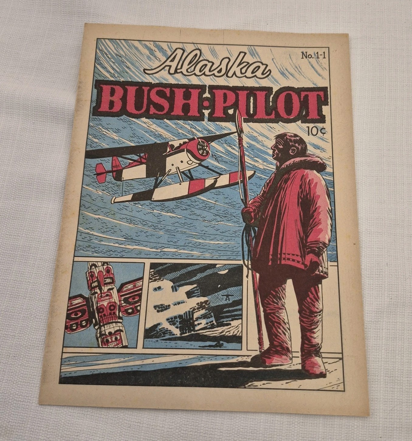 VTG  ** Alaska Bush Pilot Alaskan Salish PNW West Coast Collectible Comic No 1-1