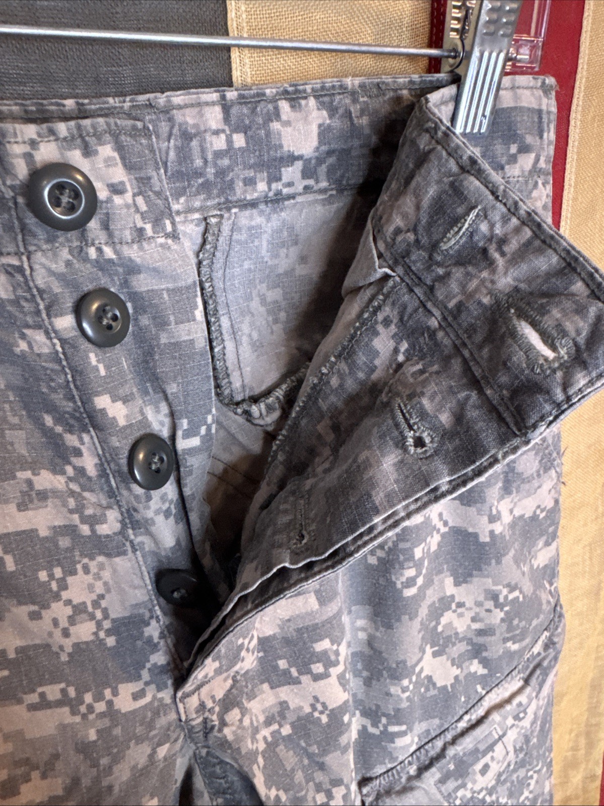 Small Regular - Army Combat Pants ACU Digital Camo USGI 5630