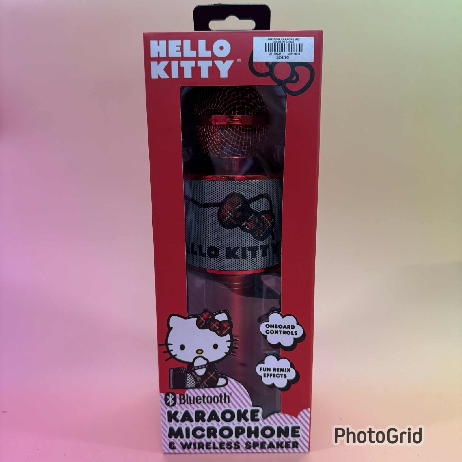 HELLO KITTY Sanrio BLUETOOTH KARAOKE MICROPHONE & WIRELESS SPEAKER (NEW IN BOX)