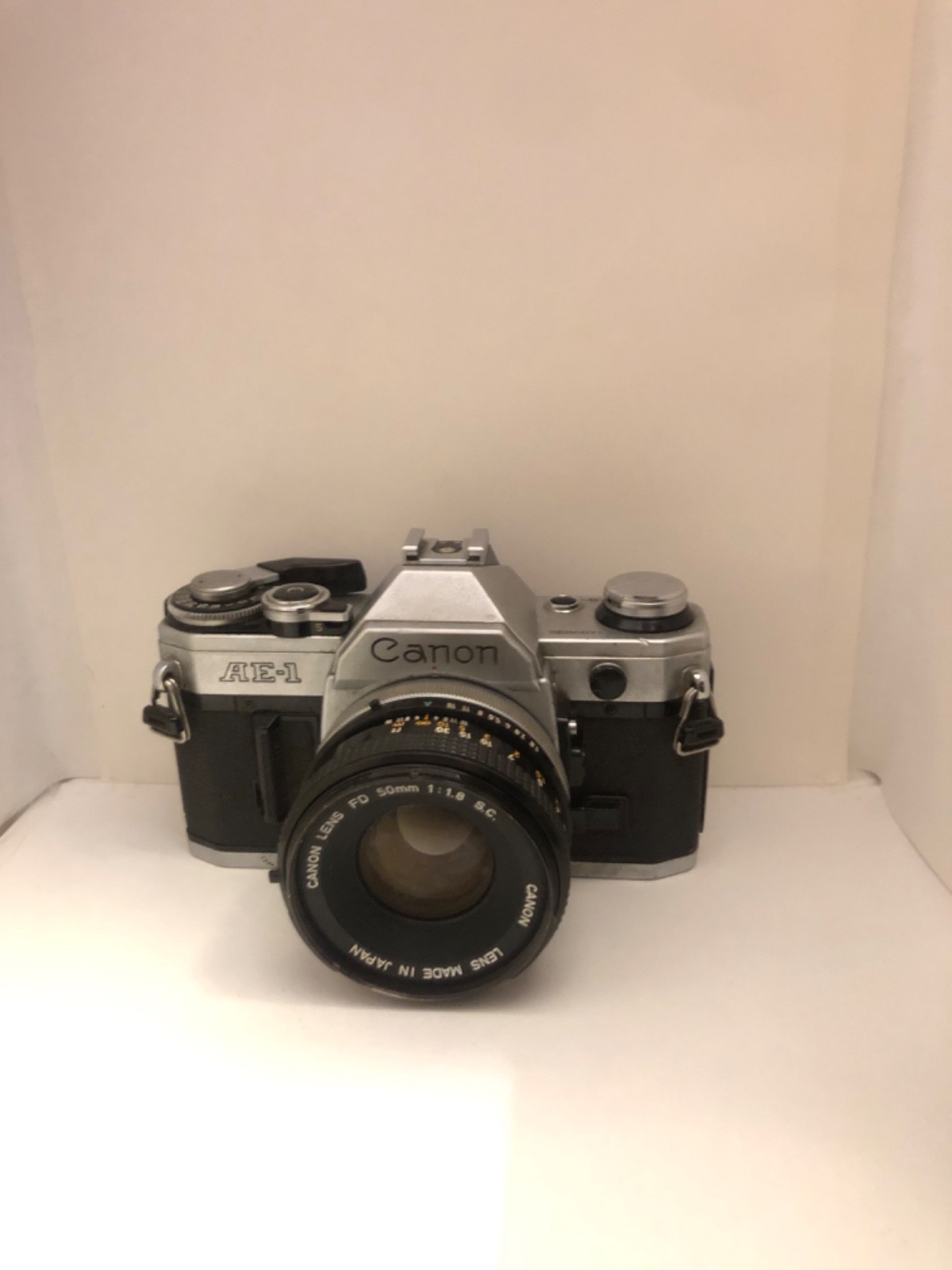 Canon ae-1 camera And Basic Lens