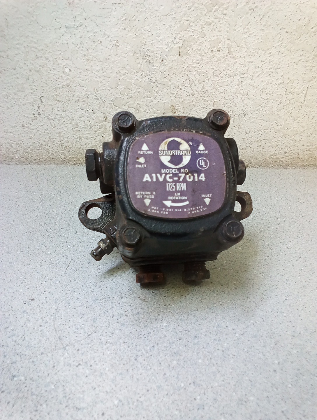 Sundstrand Mini-Pump A1VC-7014 1725 RPM