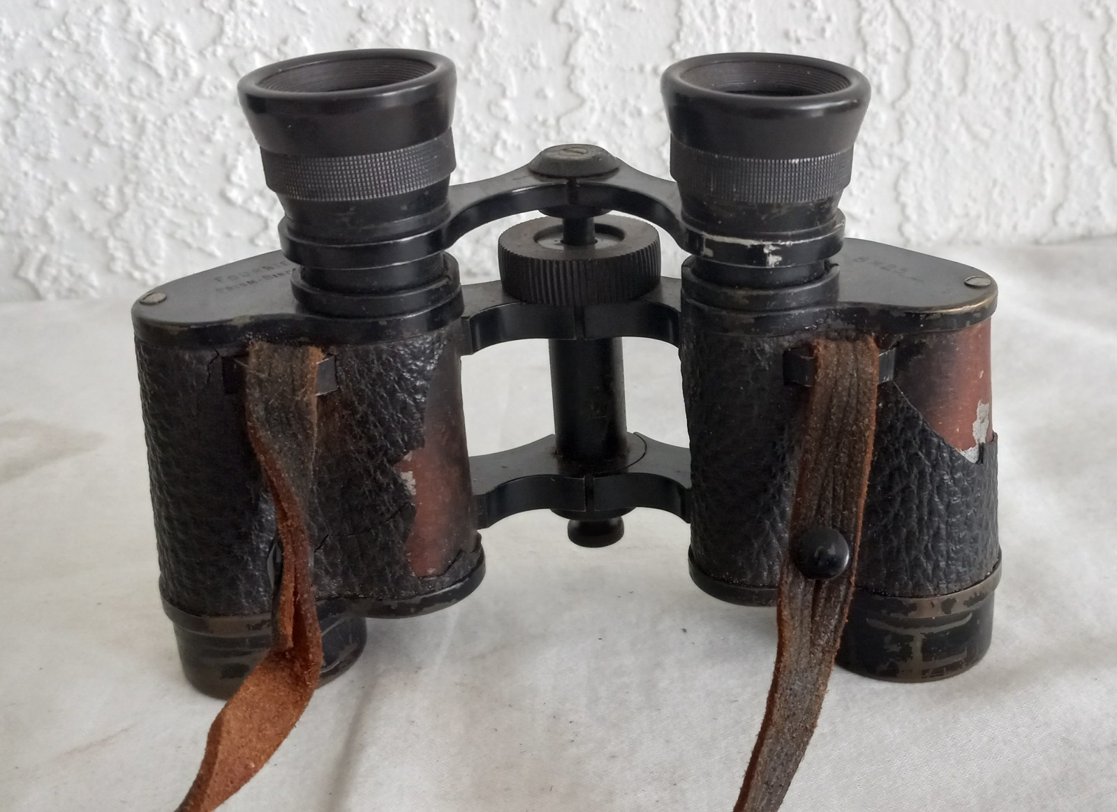 Vintage Fournier 8 x 25 Prism Binoculars with Case