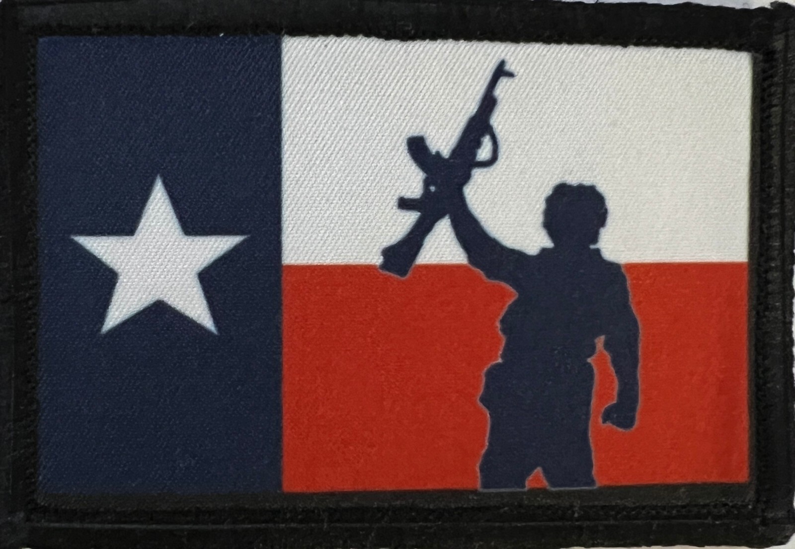 Subdued USA Flag Wolverines Morale Patch Tactical ARMY Hook Military Red Dawn