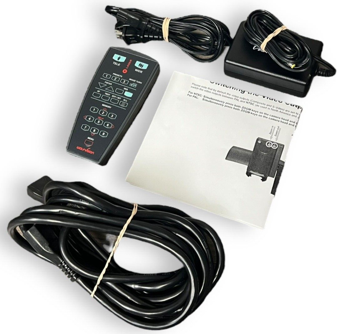 WolfVision VZ-8plus4 Document Visualizer - TESTED w/ CASE + ALL ACCESSORIES!!