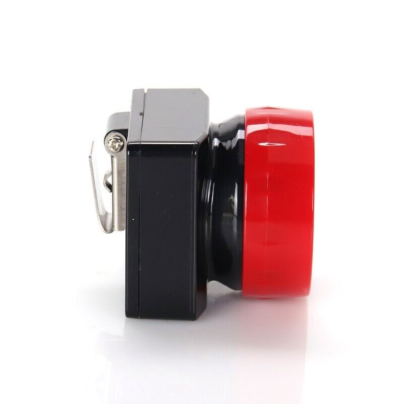 LED Headlamp Headlight Flashlight for Miner Mining Camping Hunting Charger Cable