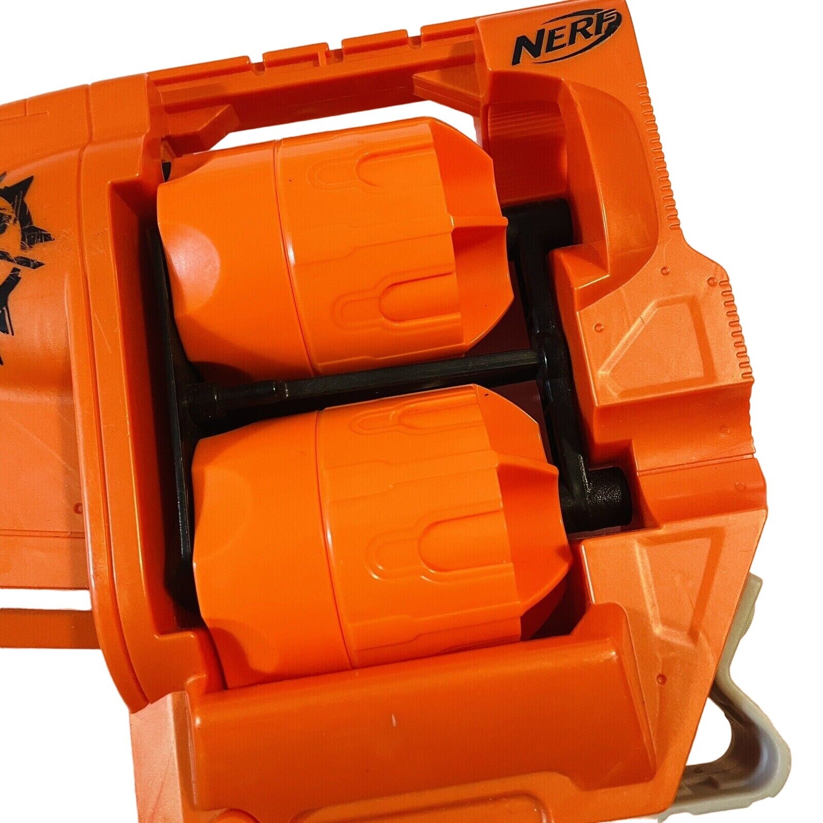 Nerf Elite Flipflurry Nerf Zombie Strike Hasbro 12 round Slam Blaster