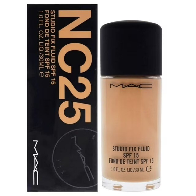 MAC STUDIO FIX FLUID SPF 15 MAKEUP FOUNDATION 1 OZ / 30 ML ORIGINAL FORMULA NIB