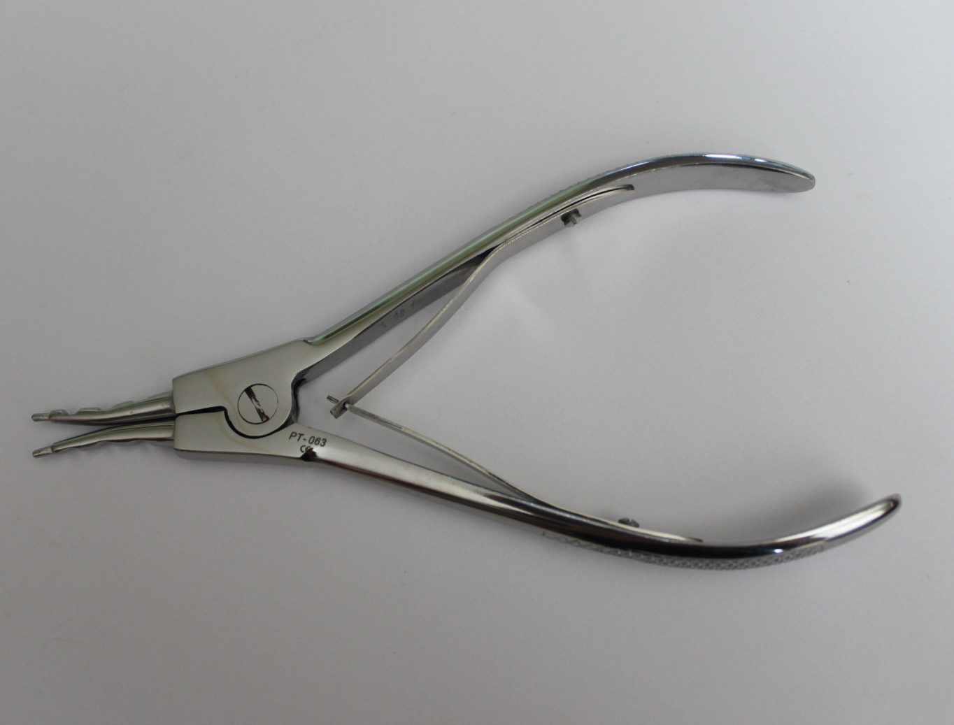 Ring Opening Pliers Outward Bend Tips Tool Piercing Supply Stainless 7 inch