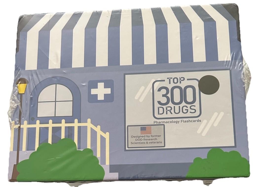 Revisa Publishing Top 300 Drugs Pharmacology Flashcards Education Medical