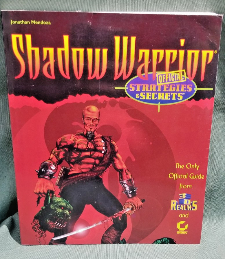 Vintage 1997 3D Realms Shadow Warrior Official Strategies Guide & Secrets