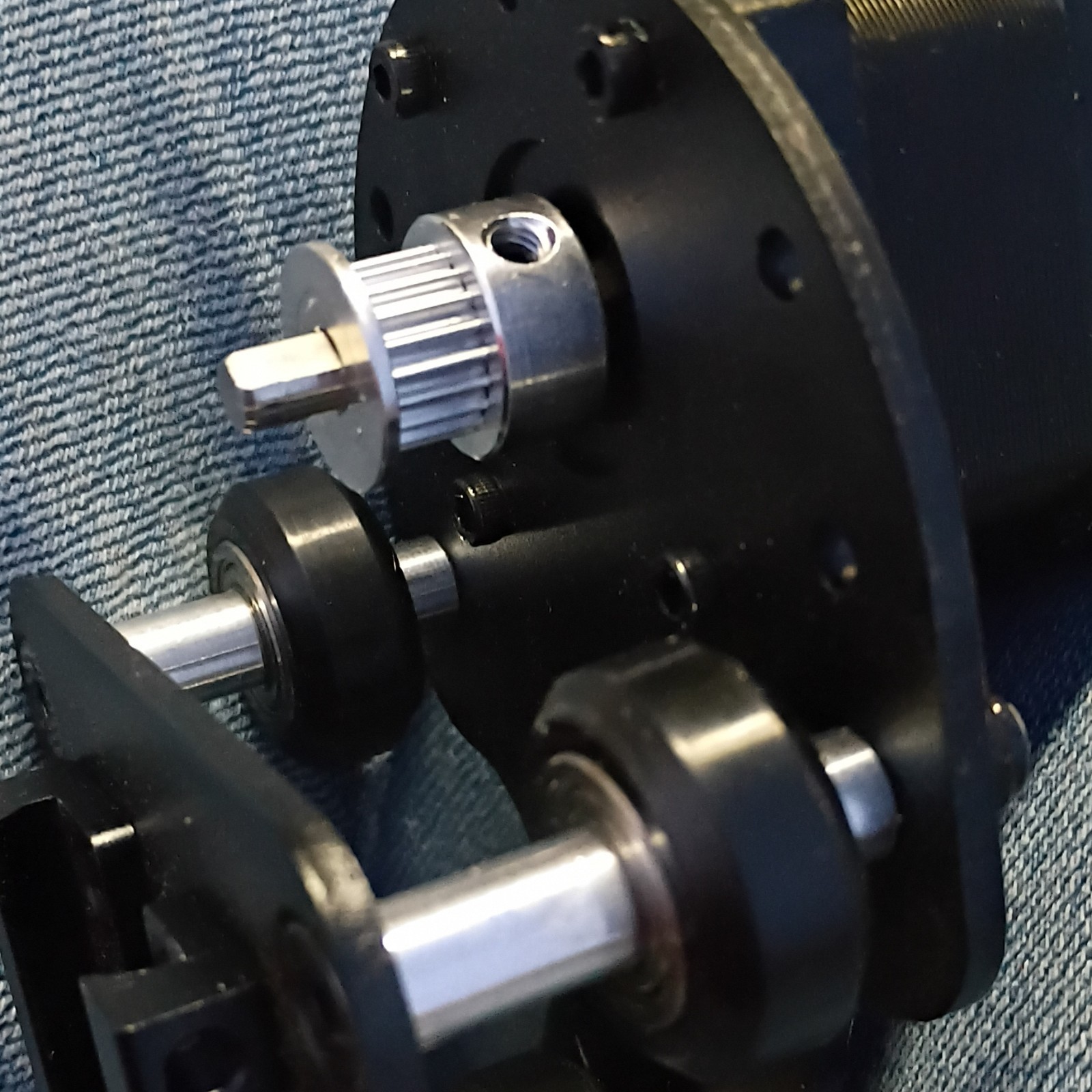 MOONS MS17ST5-FA14 Rotary Stage Positioning Assembly Model MS17ST5-FA14