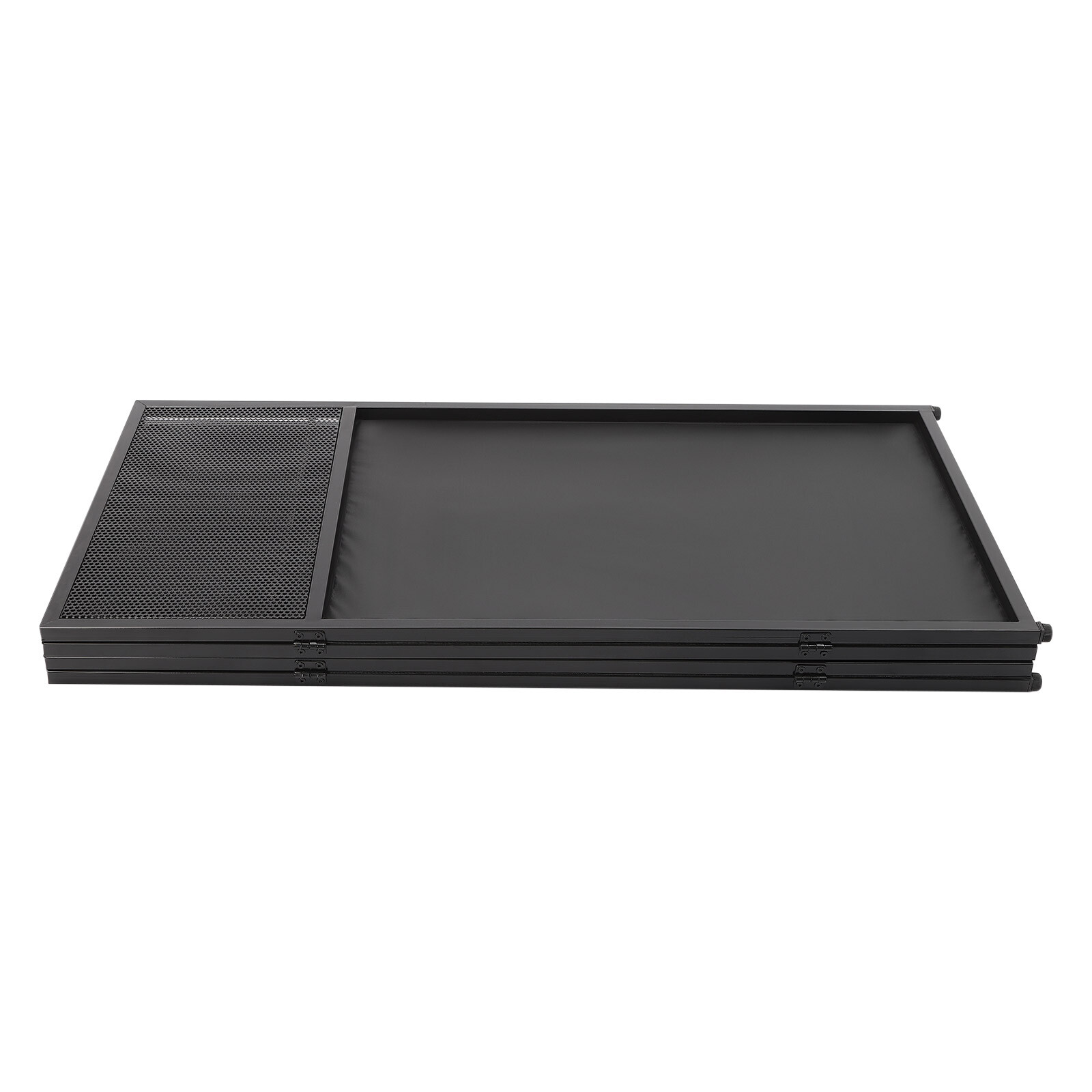 Portable DJ Event Booth Facade Foldable Controller Stand DJ Display Stand Black