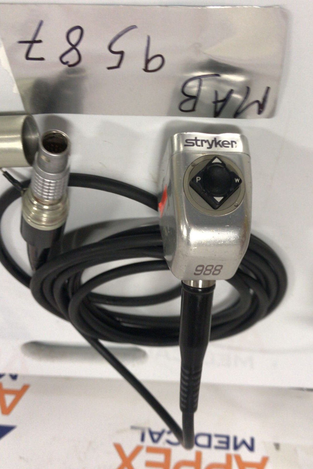 Stryker Endoscopy 988 (Ref 988-210-122) Camera Head-MAB-9587