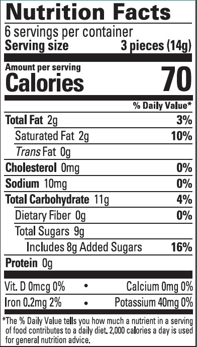 ALE + WANG® Ginger Coconut Cremes Hard Candy (48-Pack)
