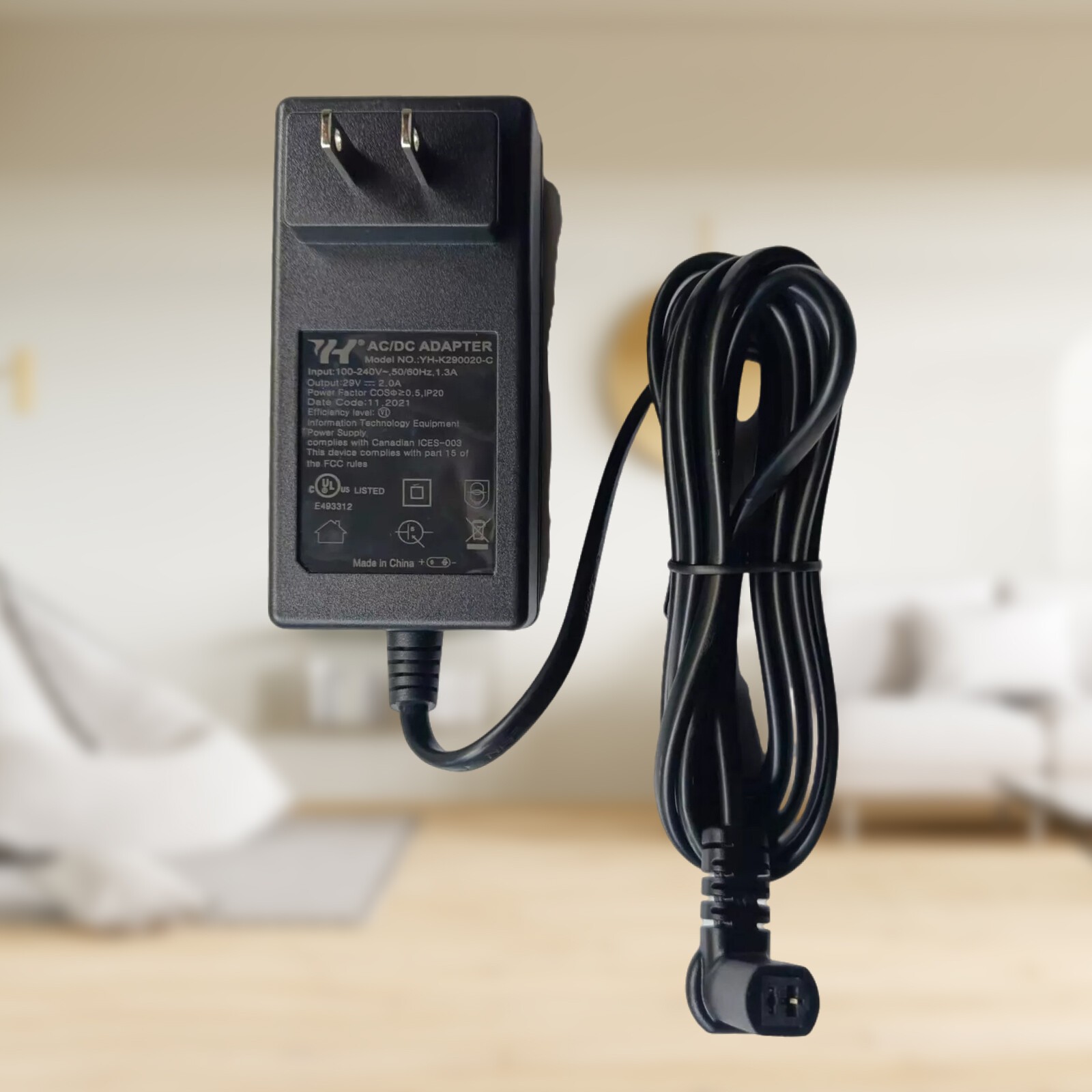 Power Supply Cord for Recliner and Lift Chair Replacement Wall Power SupplyYW