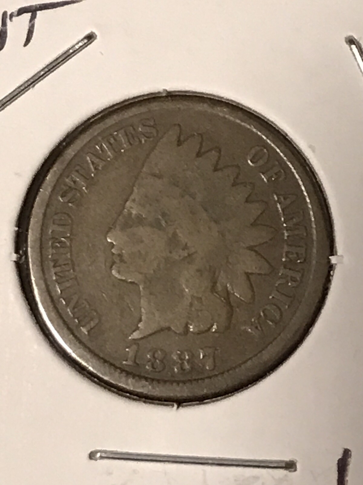 1887 Indian Head Cent