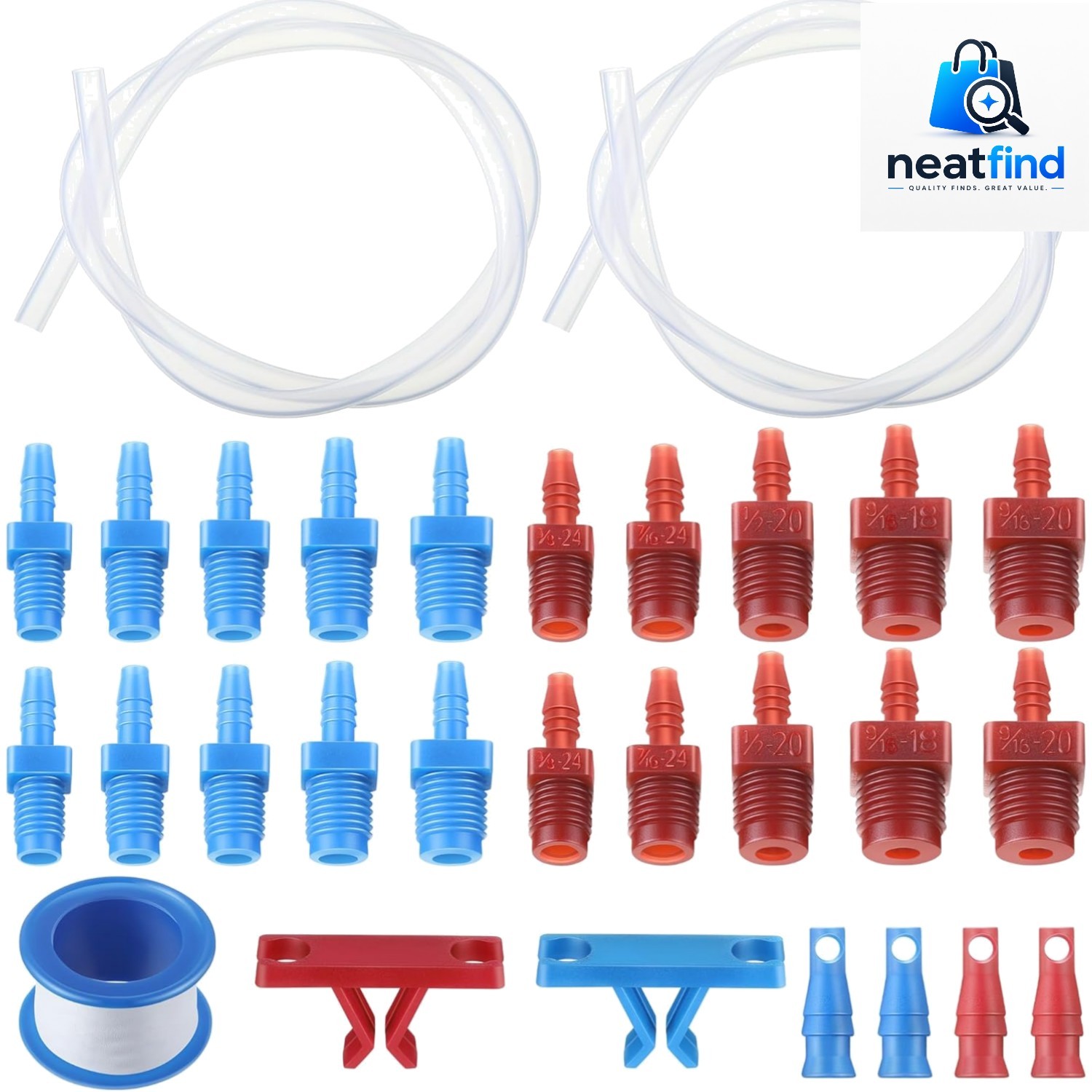 Master Cylinder Bleeder Kit Replacement for 14151, 22 inch Hose, Clip, SAE an...