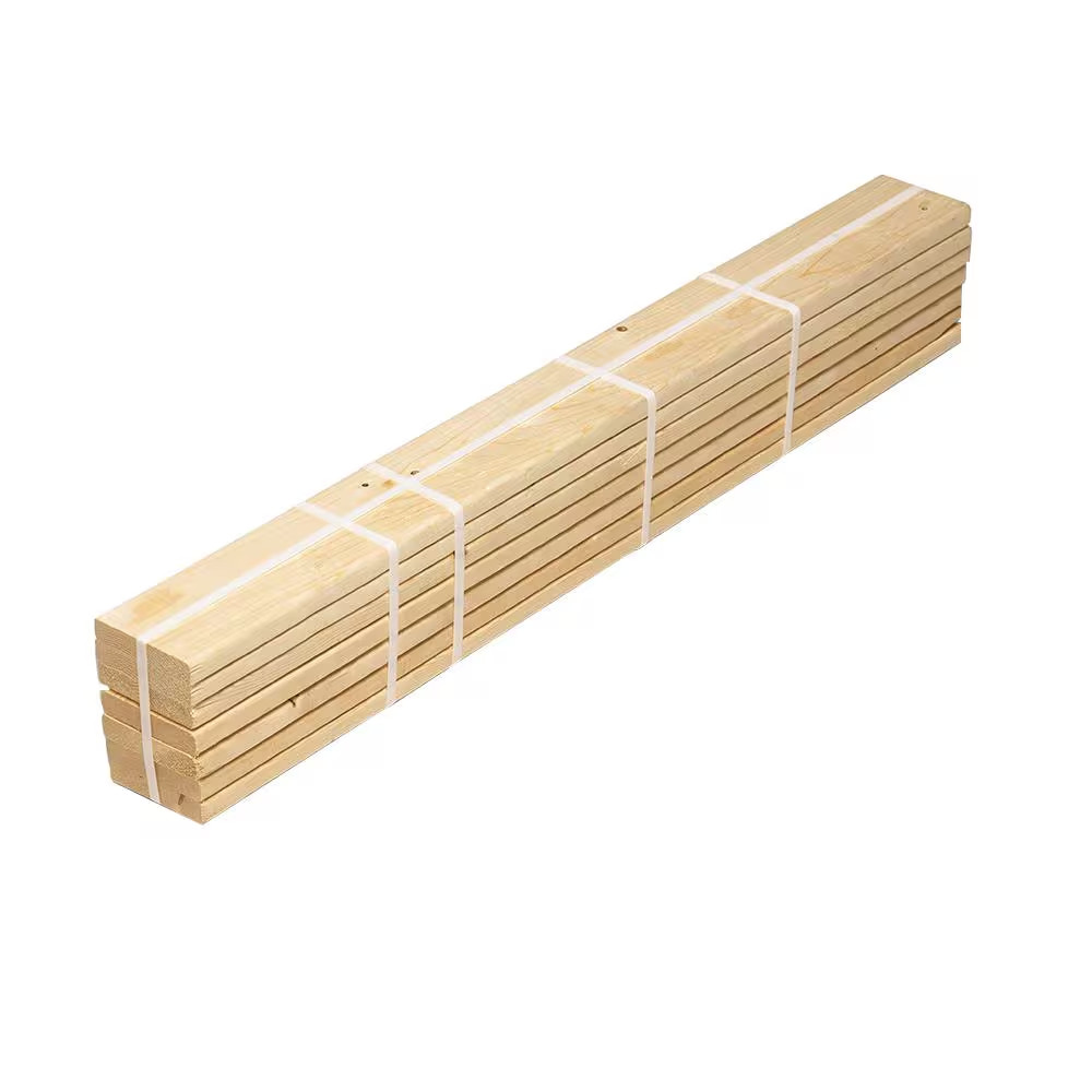 1 In. X 4 In. X 4.5 Ft. Pine Full Bed Slat Board (7-Pack)