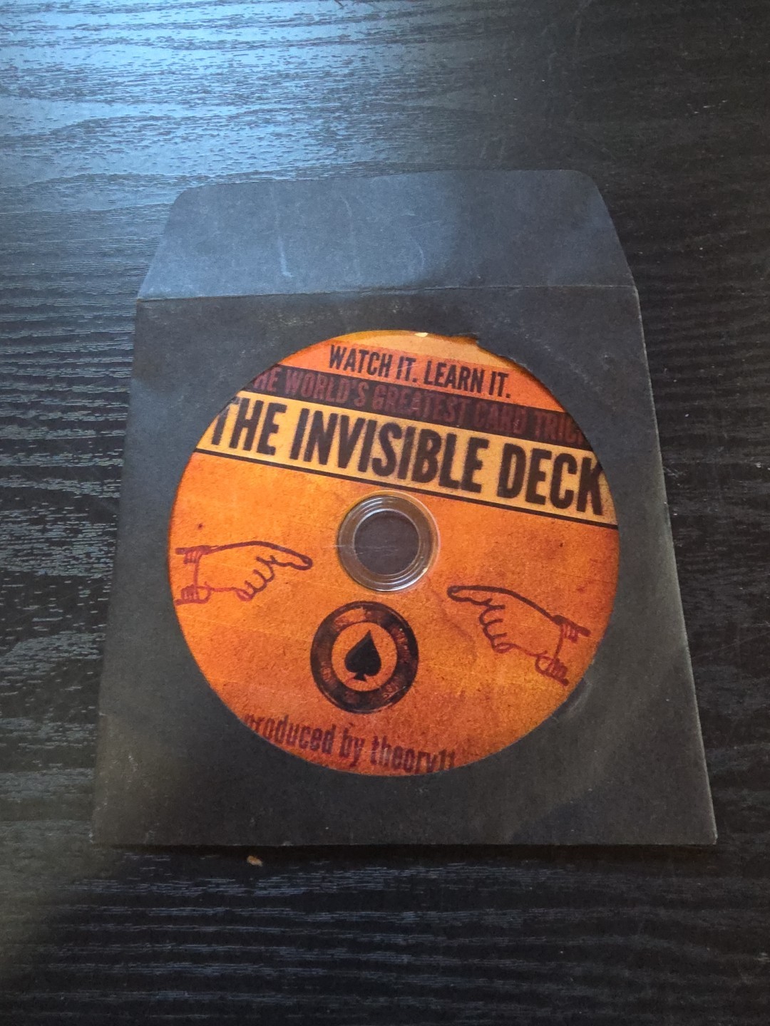 The Invisible Deck theory11 DVD