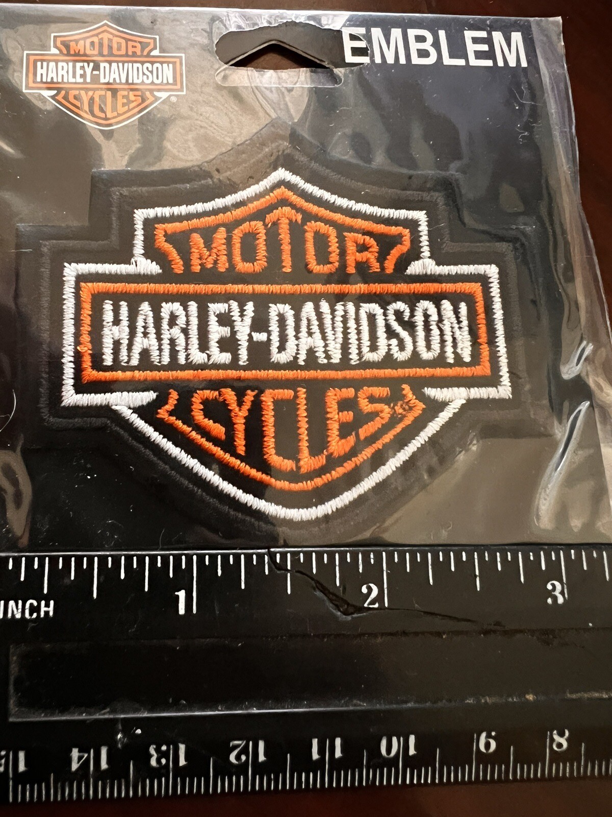 Harley Davidson Motorcycle Bar & Shield Patch Factory HD Hat Vest Jacket Shirt