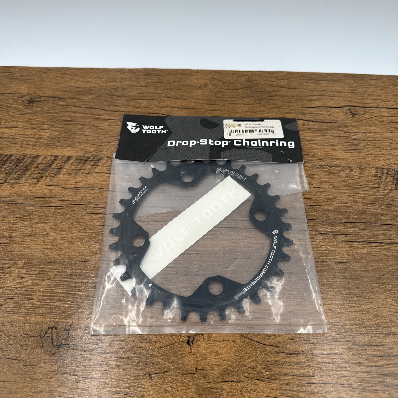 Wolf Tooth Components Drop-Stop Chainring: 32T x 94 4-Bolt