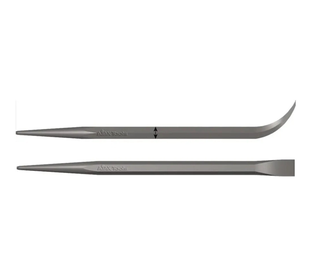 Ajax Tools 684 - Heavy Duty Lining Bar/Pry Bar/Pinch Point Bar - 1" x 36" Long -