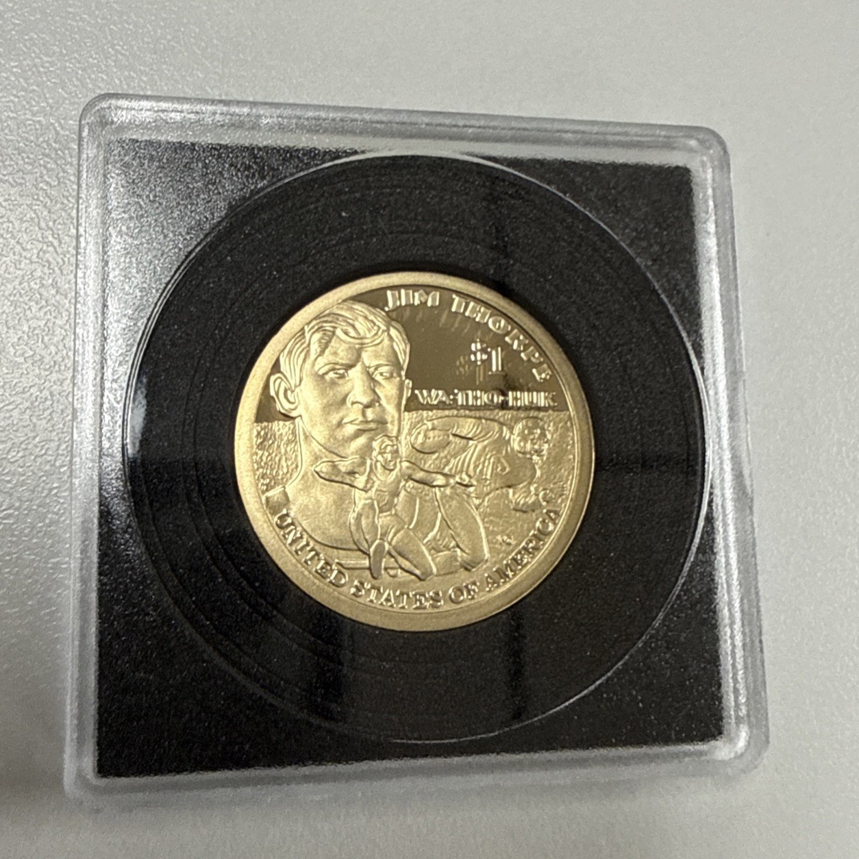 2018-S Sacagawea Native American Dollar Proof Jim Thorpe