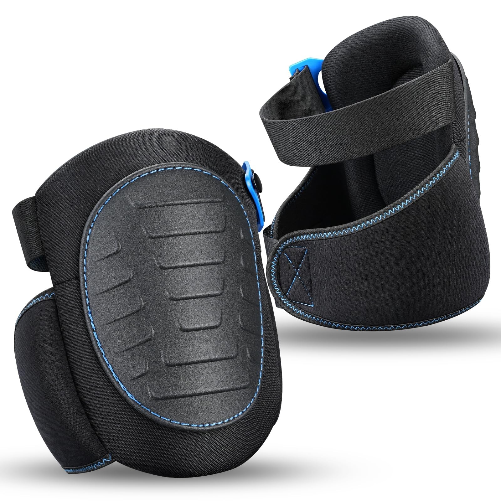 Work Construction Knee Pads Safety Leg Protector Adjustable Comfort Professional