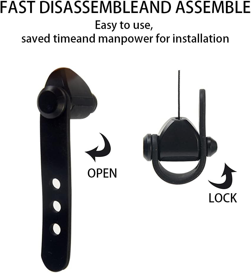 VR Cable Management 3Packs Retractable Ceiling Pulley System Compatible with Ocu