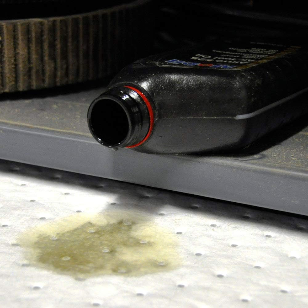 LT111A Oil Spill Absorbent Mats for Garage, Oil Only White Heavy Weight Absorben