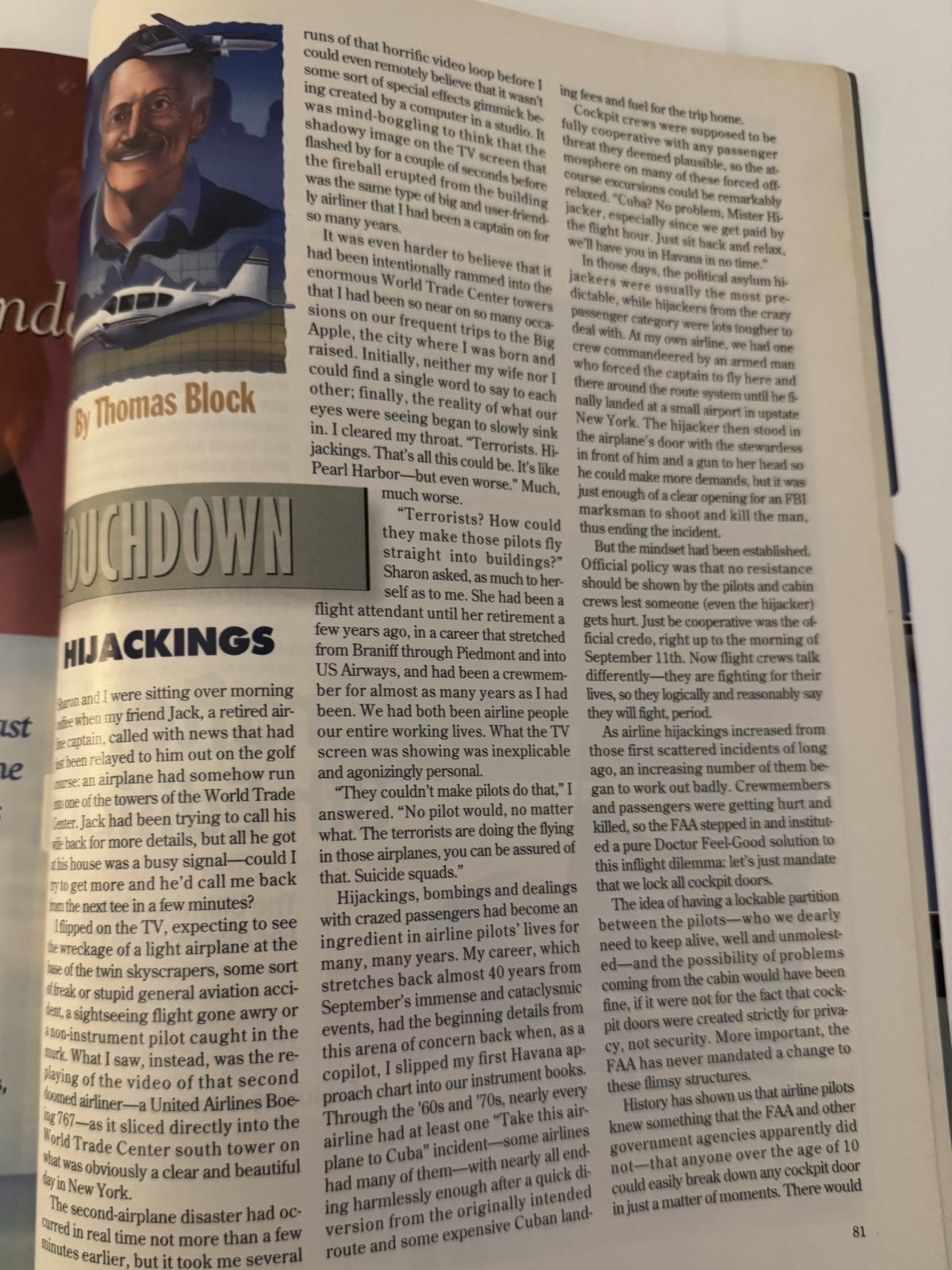 Flying Magazine December 2001 - Original
