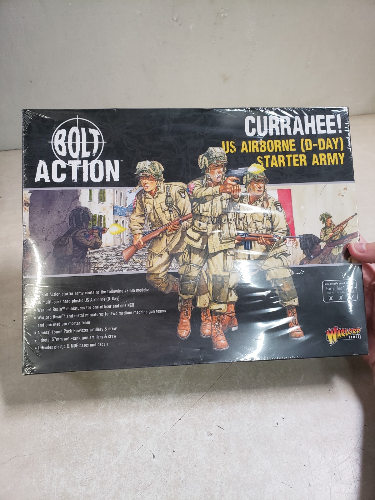 Bolt Action 402613102 Currahee! US Airborne (D-Day) Starter Army (WW2)
