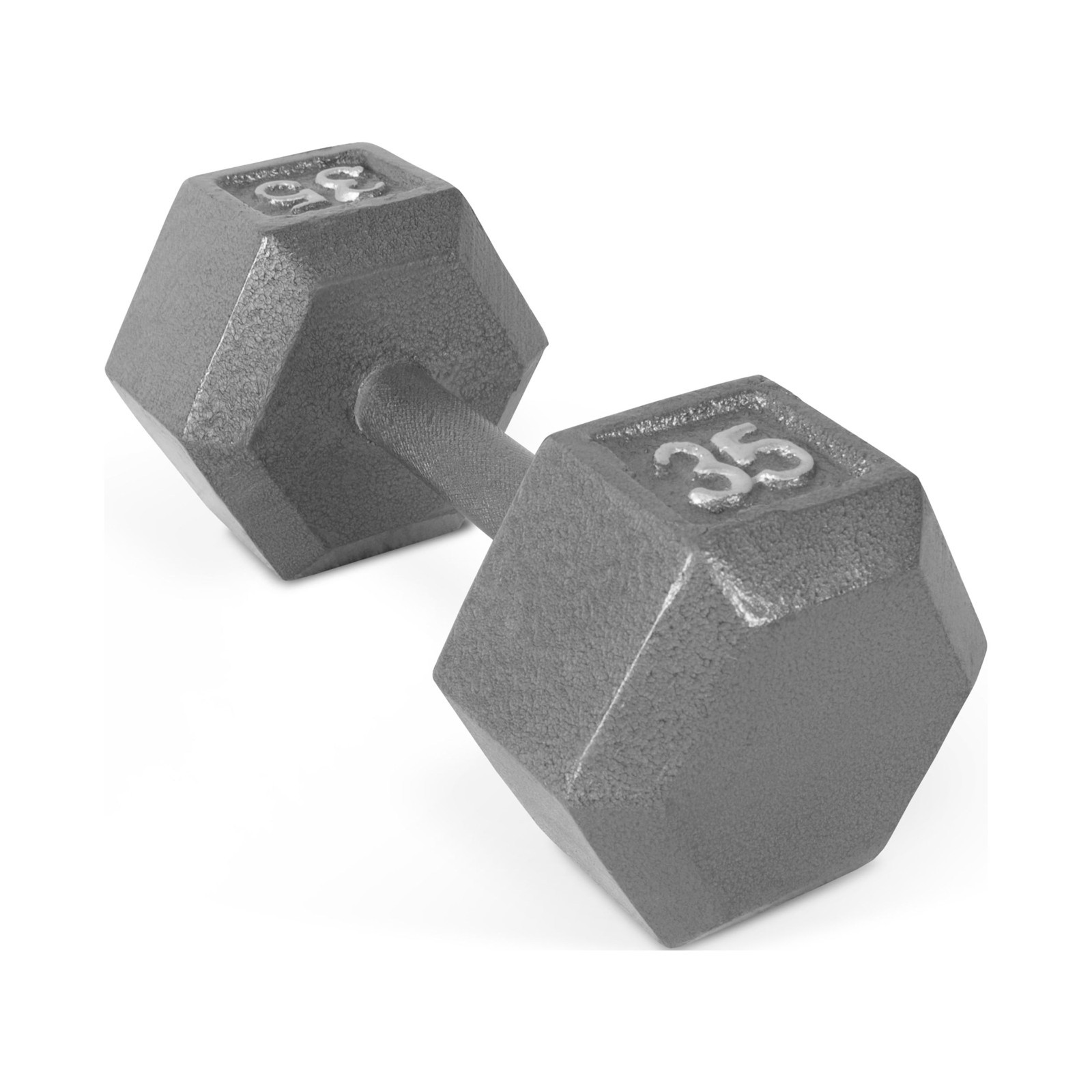CAP Barbell 35lb Cast Iron Hex Dumbbell, Single
