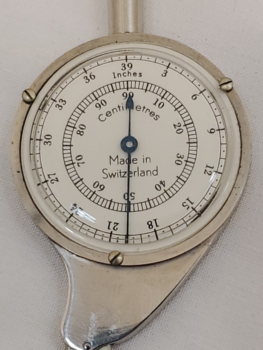Clean Vintage Bruning Map Mileage Distance Tool Opisometer #2375 E4