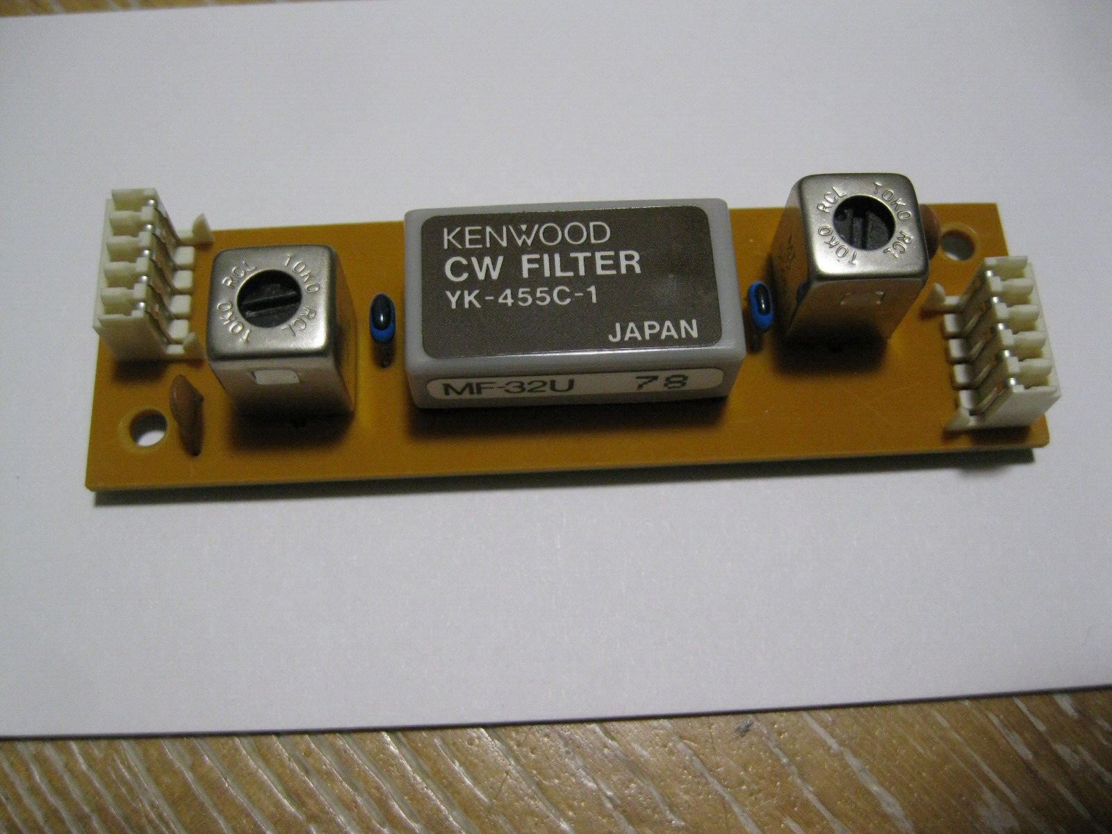 Kenwood YK-455C-1  500hz  (455khz  IF)  CW filter  in Excellent shape
