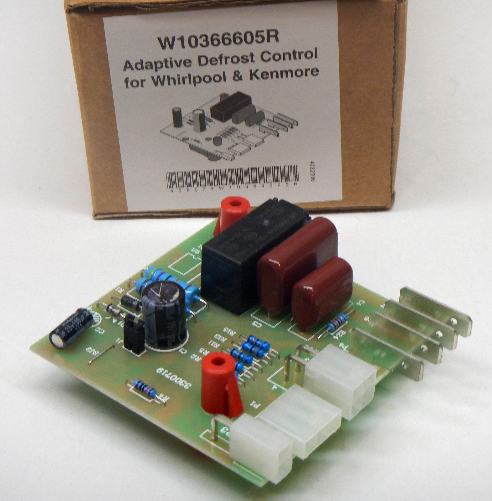 W10366605 for Whirlpool Kenmore Refrigerator Adaptive Defrost Control Board