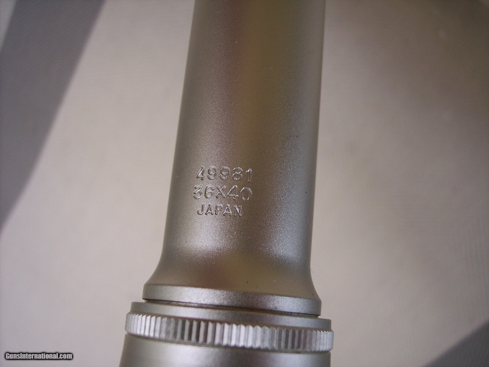 Weaver CT-36x A.O. Target Match Scope Micro-Trac ~Silver~
