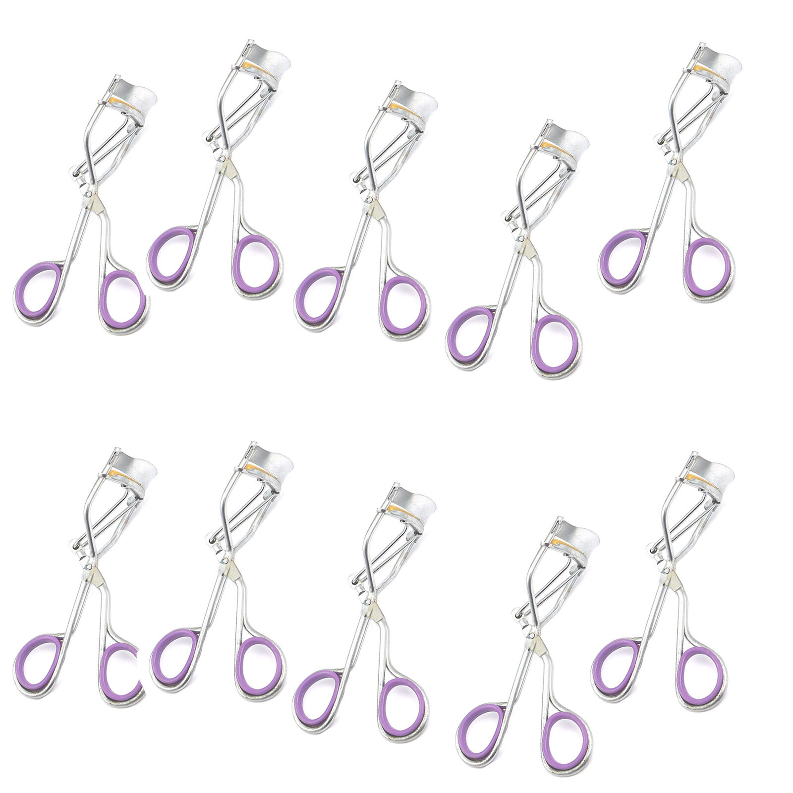 10 New Beauty Salon Eye Lash Curling Eyelash Curler Clip Women's Makeup Tool ODM
