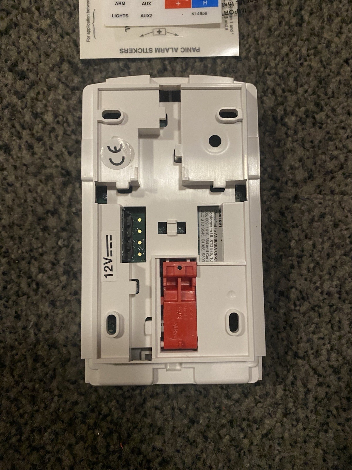 6165EX Alpha LCD Keypad Security Homes